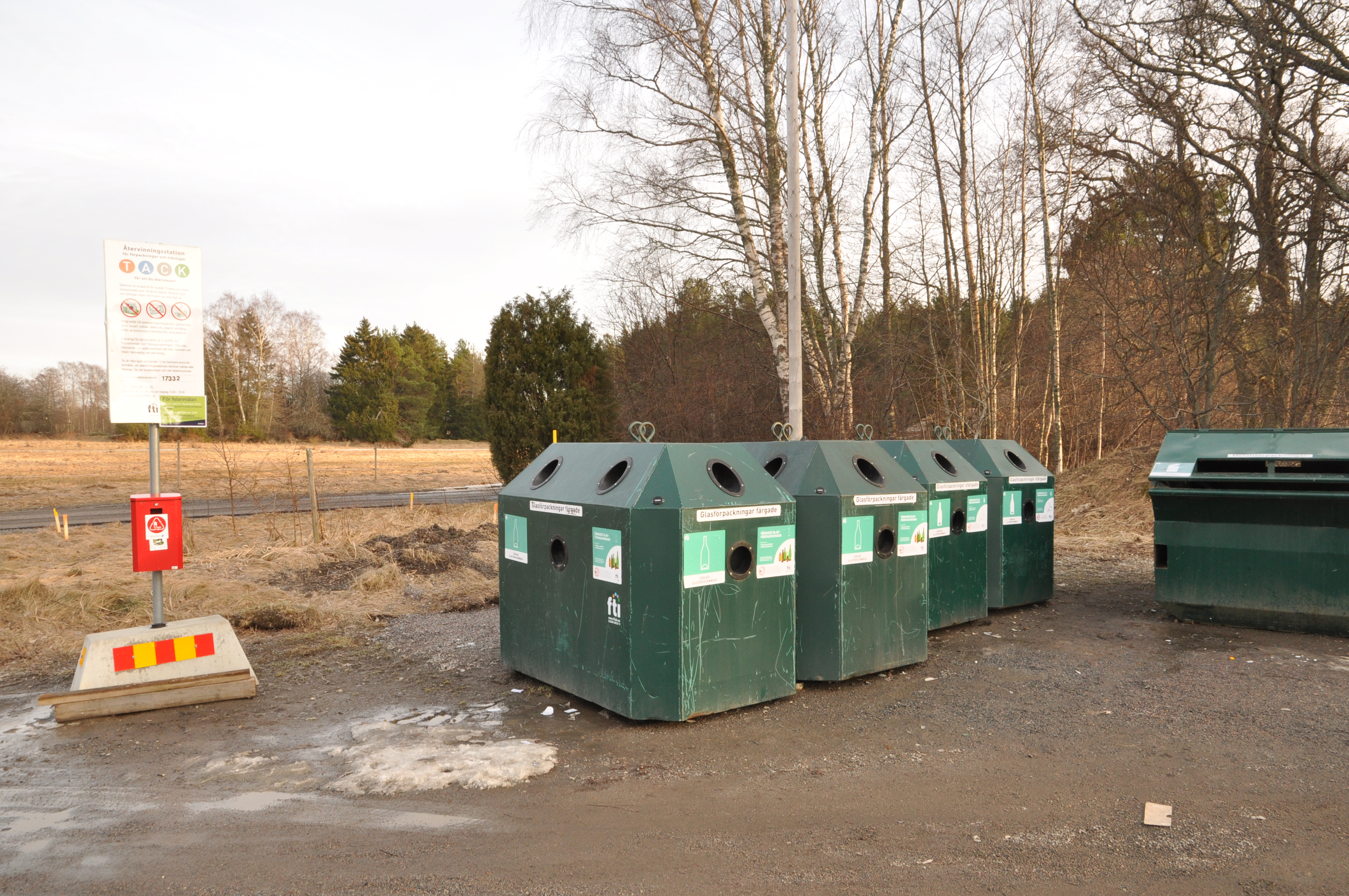 Återvinningsstationen Blidö IP